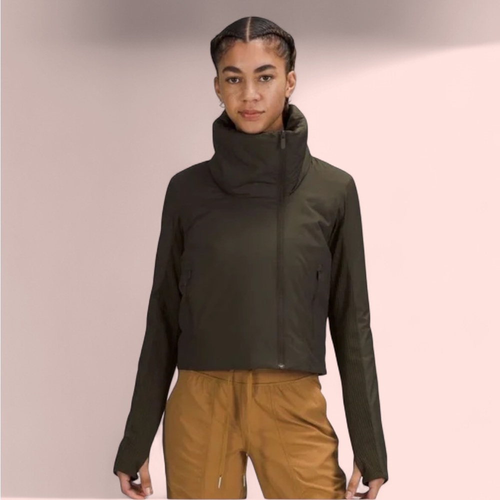 Lululemon Athletica Olive Sleek City Jacket - Picture 2 of 7